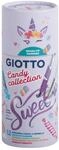 GIOTTO Turbo Soft Brush Candy Collection, Filzstifte wasservermalbar in 12...