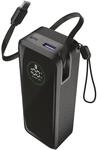 Cellularline Powerbank Roller 20000 mAh mit 65 W Schnellladefunktion,...