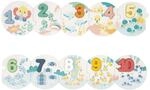 Janod - Pure Puzzle Meine Ersten Zahlen - 10-Teiliges Puzzle + 10 Holzzahlen -
