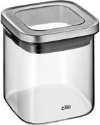 Cilio Vorratsdose CUBO 650 ml, Borosilikatglas, dichtschlie&szlig;ender Deckel 