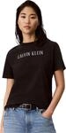 Calvin Klein Damen Ss Classic Varsity Logo Tee Lv047h803g Graphic Tees (1er...