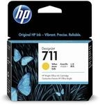 HP 711 Gelb, Original Druckerpatrone | Tinte f&uuml;r DesignJet T120, T125, T130,...