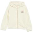 s.Oliver Junior Sweatshirt Jacke &ndash; Teddy-Fleece, Kapuze, Applikation