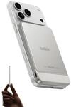Belkin UltraCharge Pro Semi-Solid-State Magnetische Powerbank 5000mAh | Kabellose Qi2