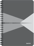 Leitz Office Collegeblock A5 kariert, Notizbuch mit Spiralbindung, PP-Einband,...