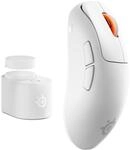 SteelSeries Rival Pro Mini Wireless Ergonomische Gaming-Maus &ndash; Wei&szlig; 