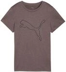 Puma Unisex W Tad Essential Heather Logo Tee T-Shirts (1er Pack)