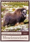Kalender 2027 &middot; Moschusochsen - Norwegens gem&uuml;tliche Riesen | Moschusochsen im