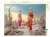 Puzzle &middot; Surrealismus trifft auf die W&uuml;ste | Langer Marsch &middot; 1000 Teile &middot;