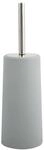 MSV WC B&uuml;rste Toilettenb&uuml;rste Klob&uuml;rste WC Garnitur aus PP &Oslash; 10 x 35 cm Grau