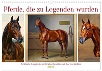 Kalender 2027 &middot; Pferde, die zu Legenden wurden | Ber&uuml;hmte Vollbl&uuml;ter der...