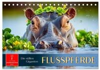 Kalender 2027 &middot; Flusspferde - die stillen Giganten | Sanfte Giganten &middot;...