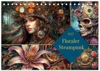 Kalender 2027 &middot; Floraler Steampunk | KI generierte Illustrationen aus dem