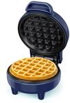 SNAILAR Mini Waffeleisen Belgische Waffel Maschine Kleines Waffeleisen...