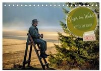 Kalender 2027 &middot; J&auml;ger im Wald | Das ist die Begegnung von Instinkt und...