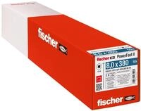 fischer PowerFast II STP 8,0 x 380, kraftvolle Holzbauschraube mit...
