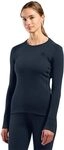 Odlo Damen Merino 260_112041 Undershirt (1er Pack) | 100 % mulesingfreie...