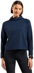 Odlo Cubic Damen Midlayer Hoodie &ndash; Langarm Wandershirt mit Kapuze |...