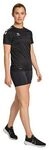 hummel hmlCORE XK CORE Poly Tee S/S Woman, Black, 2XL