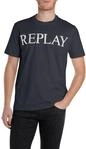 Replay Herren T-Shirt Kurzarm Rundhalsausschnitt