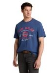 TOM TAILOR Herren T-Shirt aus Baumwolle mit Logo-Print