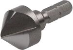 wolfcraft Kegelsenker, Sechskant-Schaft &empty; 90 mm I 2578000 I F&uuml;r das Senken...