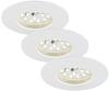 Briloner Leuchten 7231-036 LED Einbauleuchte, dimmbar, LED Strahler, Spots,