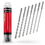 Original Einhell 7-tlg. SDS Plus Hammerbohrer-Set, 210 mm (aus 40Cr...
