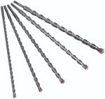 ALPEN Hammerbohrer F4 Forte 5-teilig (Gesamtl&auml;nge 250 mm, Bohrer f&uuml;r Beton,