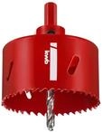kwb HSS Bi-Metall-Lochs&auml;ge &Oslash; 74 mm mit progressiver Vario-Zahnung, hoher