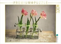 Puzzle &middot; Stillleben mit Tulpen | 1000 Teile &middot; Lege-Gr&ouml;&szlig;e 64 &times; 48 cm &middot;...