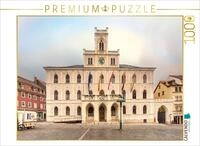 CALVENDO Puzzle Rathaus am Marktplatz im neugothischem Stil mit Glockenturm. |...