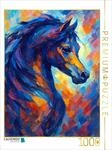 Puzzle &middot; Abstrakter Araber Hengst | 1000 Teile &middot; Lege-Gr&ouml;&szlig;e 64 &times; 48 cm &middot;