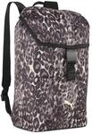 PUMA Damen POP 12,5 l Kleiner Rucksack OneSize, Black Leopard AOP