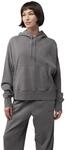Fox Racing Kapuzenpulli FUCHSDAME WORTMARKE Oversized Fleece PO Pewter S