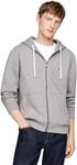 Tommy Hilfiger Herren Hoodie mit Rei&szlig;verschluss Essential Fleece Zip Through...