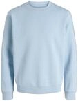 JACK & JONES Male Sweatshirt Einfarbig Sweatshirt | Relaxed Fit, Einfarbig, Langarm,