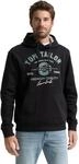 Tom Tailor Herren Hoodie Sweatshirt mit Logo-Print