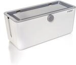 reer CableGuard Kabelbox Baby, Kabelmanagement f&uuml;r Steckdosenleisten, Wei&szlig; 