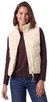 Cecil Damen Cord-Weste mit Steppmuster und Zipper