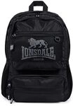 Lonsdale Rucksack MOULSFORD, Black/White, one size