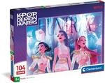 Clementoni Supercolor Kpop Demon Hunters - Puzzle 104 Teile | ab 6 Jahren -...