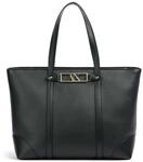 Armani Exchange Women's Polly, Gold logo plate, Shoulder strap, SHOPPING BAG,...