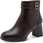 Tamaris Damen Tamaris Wide Fit Damen Boot Heel 8-85308-47Stiefelette