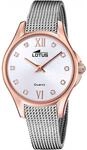 Lotus Damenuhr Analog aus Edelstahl 316l Silberfarben | Quarzwerk, Damenuhren,