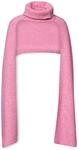 Street One Damen Langer Schal mit Turtle Neck | warm blush mel. A