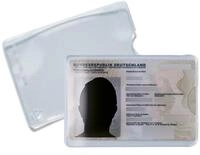 HERMA 5013 Ausweish&uuml;lle transparent, 25 St&uuml;ck, Ausweishalter zum Schutz f&uuml;r