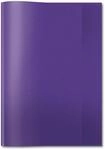 HERMA 7496 Heftumschl&auml;ge A4 Transparent Violett Lila, 25 St&uuml;ck, Hefth&uuml;llen...