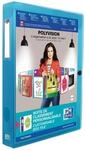 Oxford Kunststoff-Sammelbox polyvision, A4, 4 cm breit, blau
