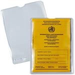 HERMA 5021 Ausweish&uuml;lle transparent, 25 St&uuml;ck, Impfpass H&uuml;lle f&uuml;r neuen